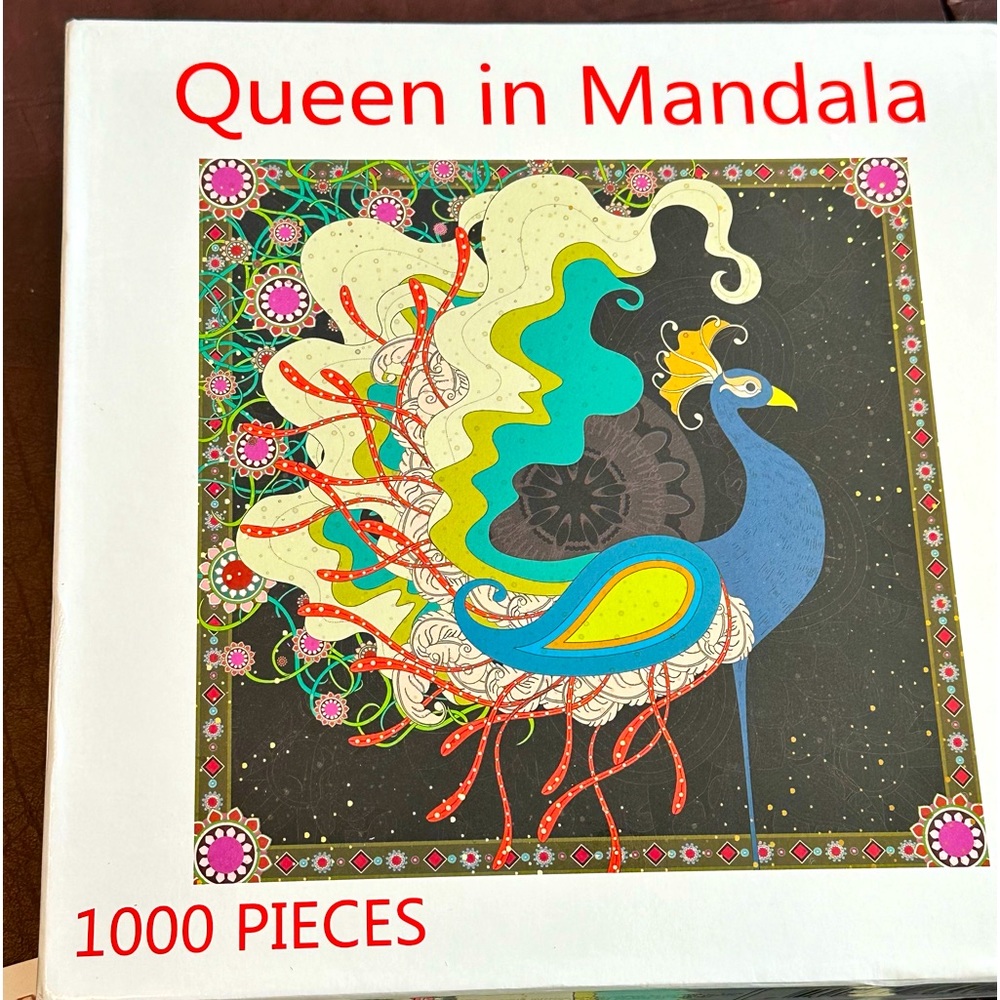 🧩 Bgraamiens 1000 piece Queen in Mandala puzzle